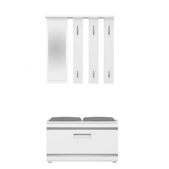 Garderobna omara Opal OPAL BELA