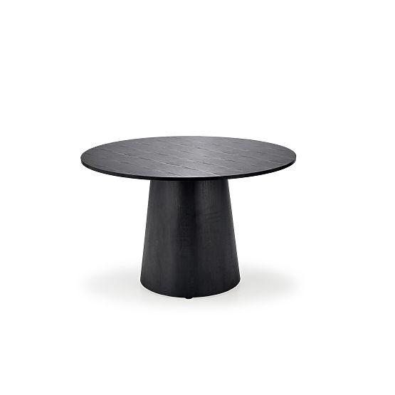 GINTER okrogla miza, črna (2p=1ks)