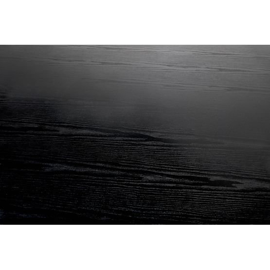 GINTER okrogla miza, črna (2p=1ks)