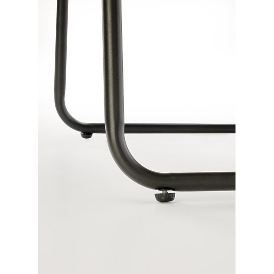 HUDSON, vrtna garnitura (kavč, 2x naslanjač, miza), siva / rjava (1p=1set)