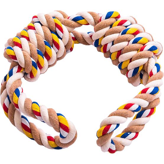 Igrača za vlečenje z vozli WALLY 60 cm