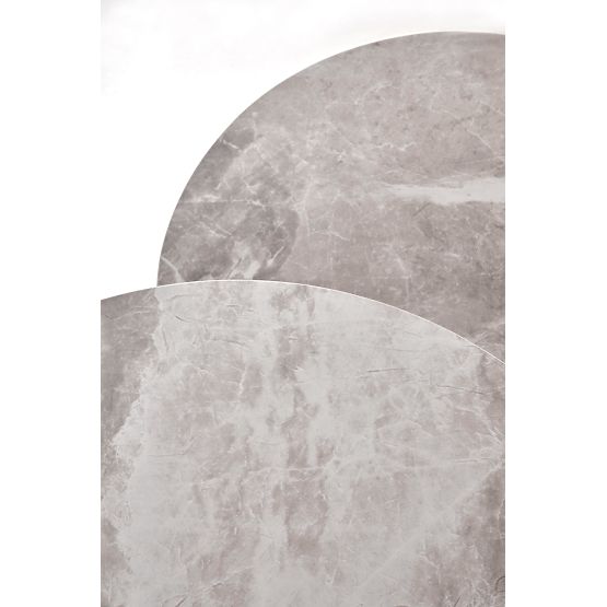 ITAKA komplet 2 klopi, pepelnat marmor / grafit (1p=1ks)