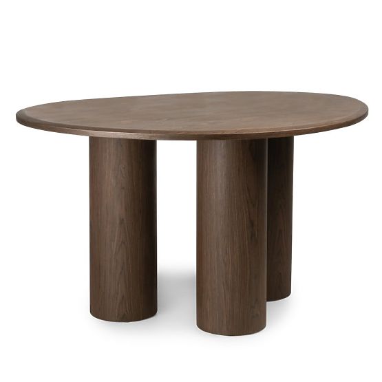 Jedilna miza Vesper 140 cm, temni oreh