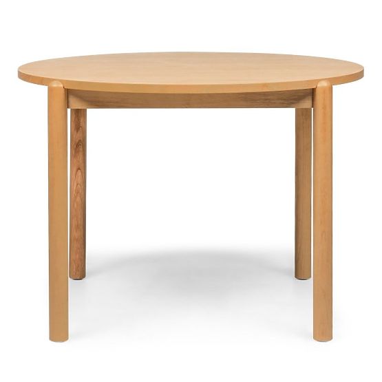 Jedilna miza Yoko 110,5 cm, okrogla, naravna