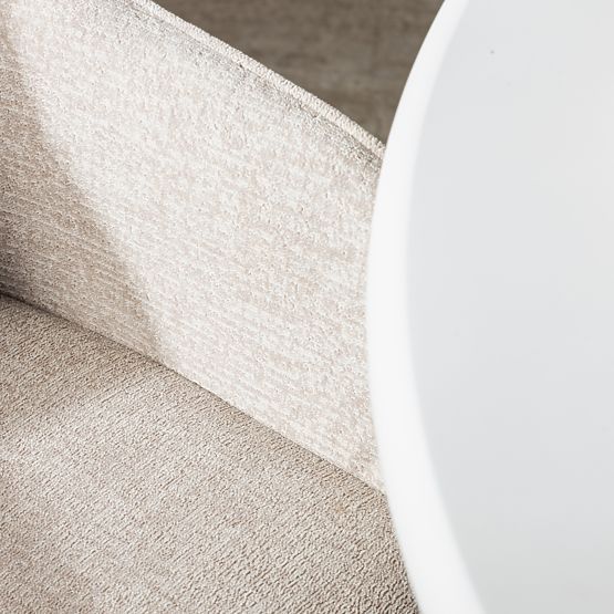 Jedilni stol Berisso, cappuccino/črne noge