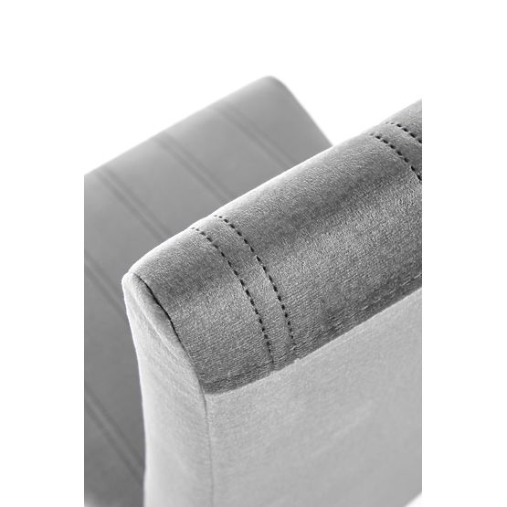 Jedilni stol DIEGO 3 - svetlo siva/naravna