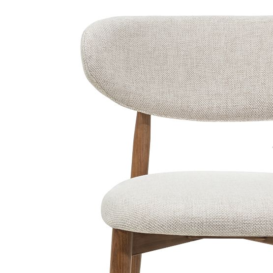 Jedilni stol Larnaca bež/rjav