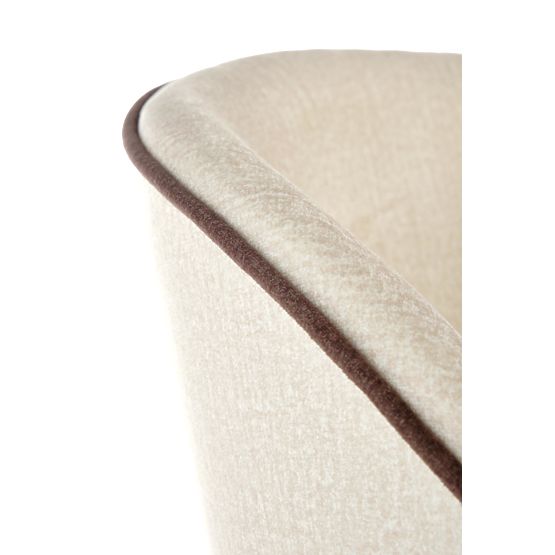 Jedilni stol MARINO - meden hrast/krem