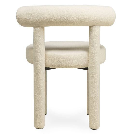 Jedilni stol Pedro 2.0, krem, boucle