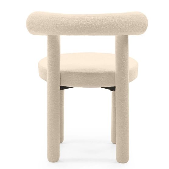 Jedilni stol Pedro 2.0, krem, boucle