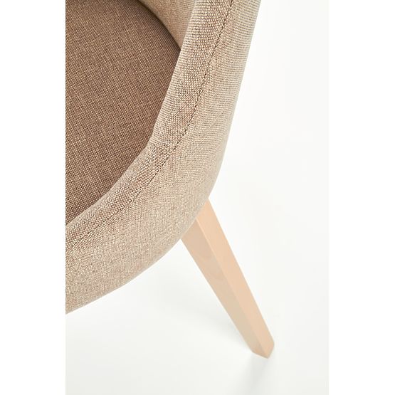 Jedilni stol TOLEDO - hrast sonoma/rjava