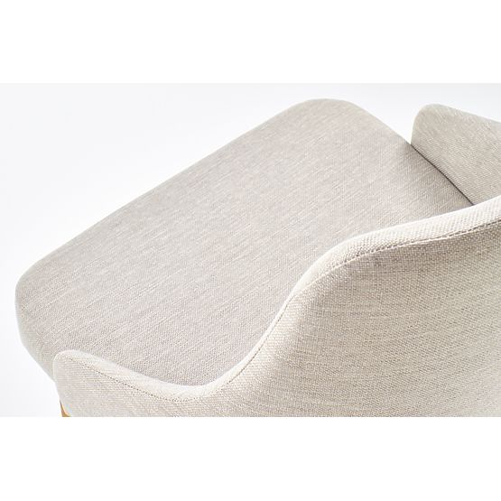 Jedilni stol TOLEDO - meden hrast/krem