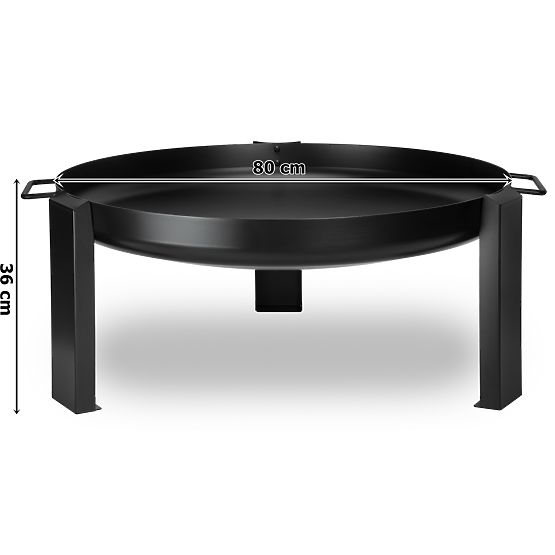 Jekleno kurišče 80 cm HOGAR