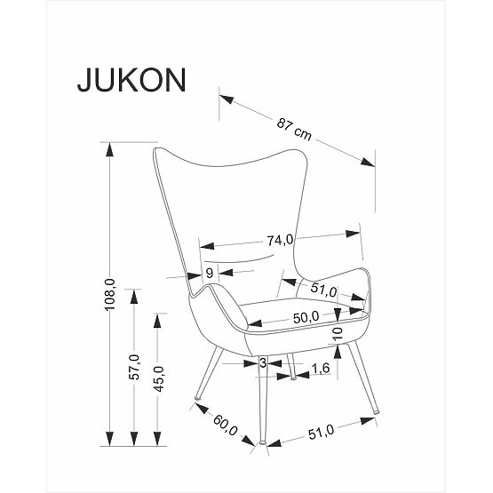 JUKON kremni počivalnik