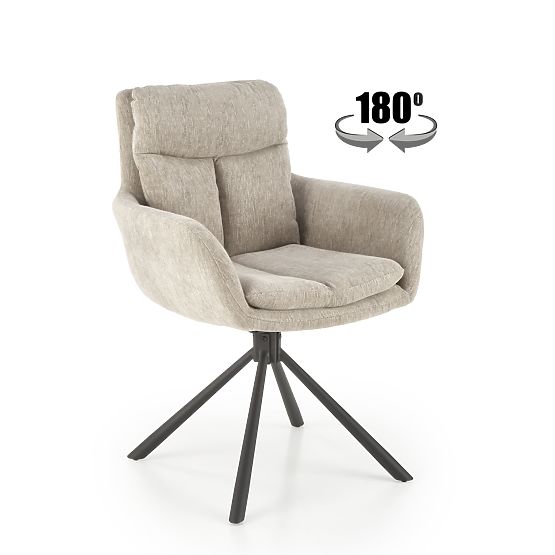 K495 stol v bež barvi