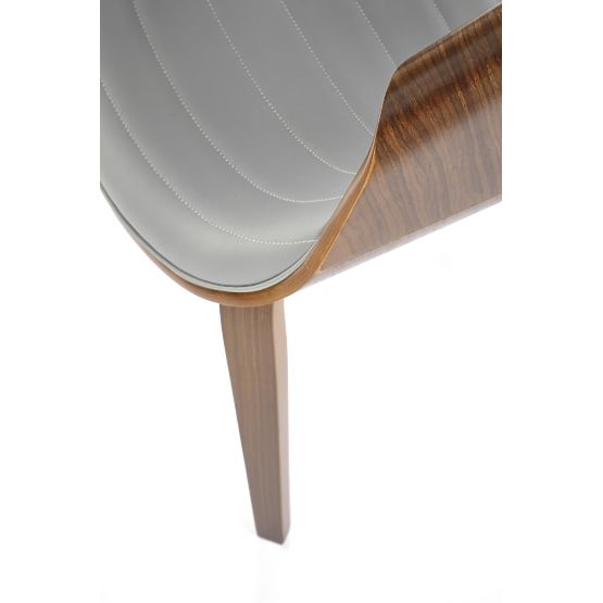 K544 stol siva / orehova (1p=1ks)