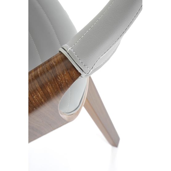 K544 stol siva / orehova (1p=1ks)