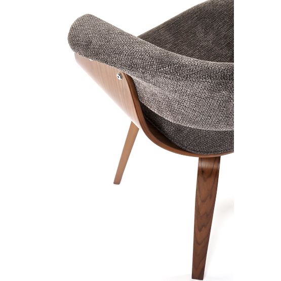 K545 stol siva / orehova (1p=1ks)