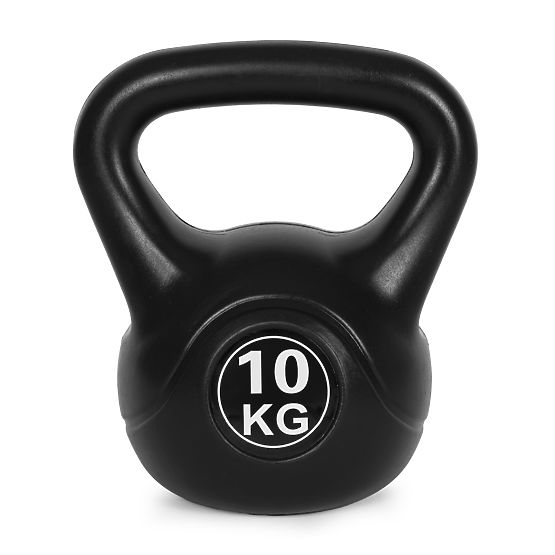 Kettlebell utež 10 kg za vadbo utež krogla teža fitnes ModernHome