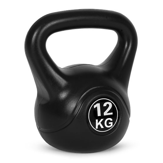 Kettlebell utež 12 kg za vadbo, krogla, utež, obremenitev, fitnes ModernHome