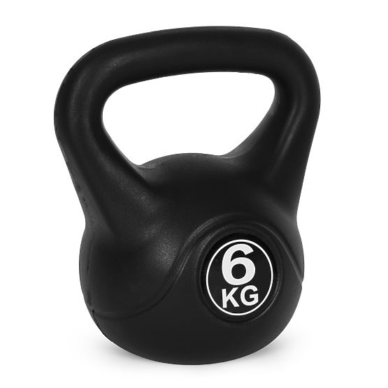 Kettlebell utež 6 kg za vadbo krogla teža fitnes ModernHome