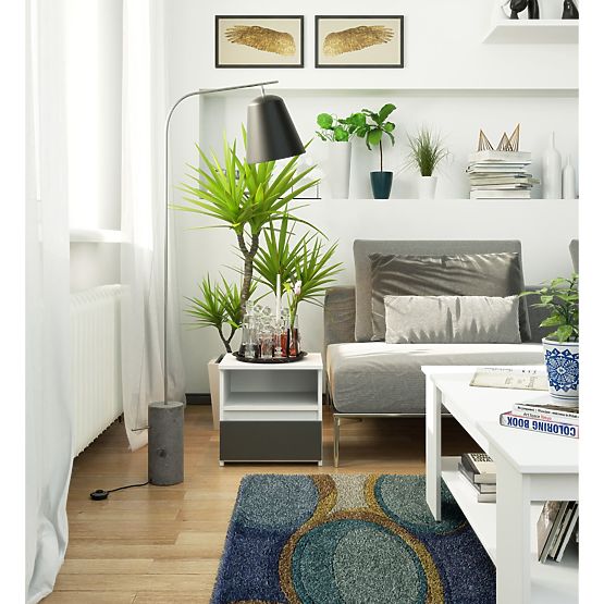 KOMODA CL1 PK BELA / GRAFITNO SIVA