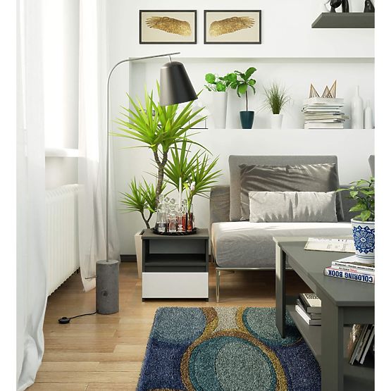 KOMODA CL1 PK GRAFIT SIVA / BELA