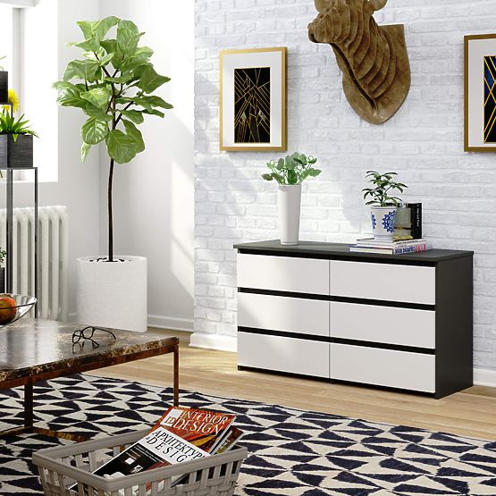 KOMODA CL100 6SZ SIVA / BELA