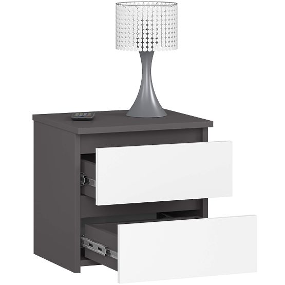 KOMODA CL2 2SZ CLP PK GRAFIT SIVA / BELA