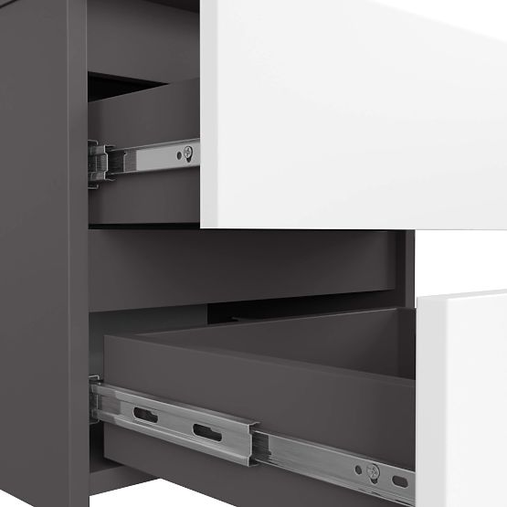 KOMODA CL2 2SZ CLP PK GRAFIT SIVA / BELA