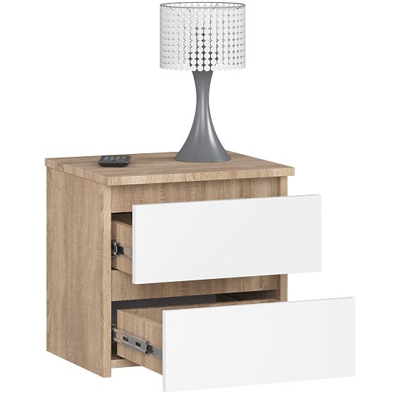 KOMODA CL2 2SZ CLP PK HRAST SONOMA / BELA