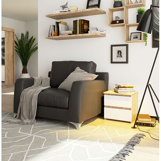 KOMODA CL2 2SZ CLP PK HRAST SONOMA / BELA