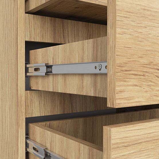 KOMODA CL3 3SZ CLP PK HRAST ARTISAN