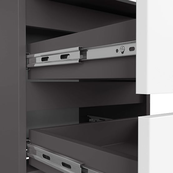 KOMODA CL3/40 GRAFITNO SIVA / BELA