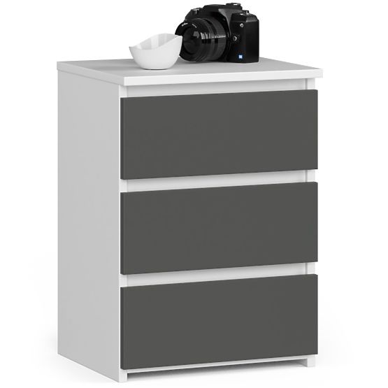 KOMODA CL3/40 PK BELA / SIVA