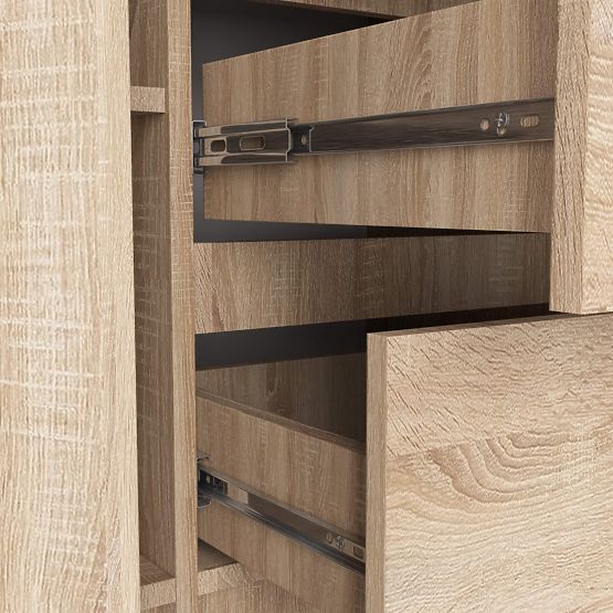 KOMODA K100 2D 3SZ PK HRAST SONOMA