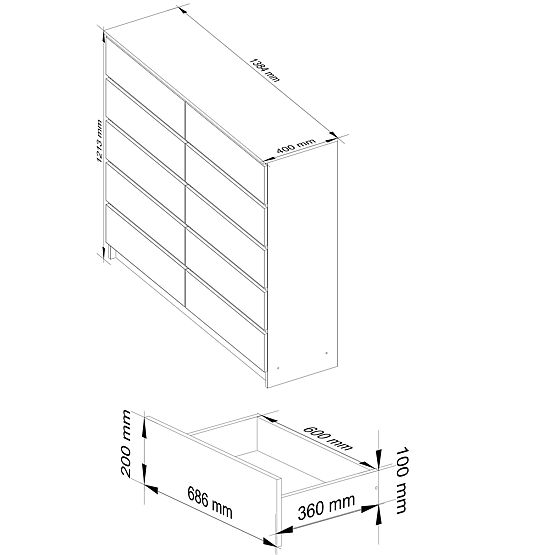 KOMODA K140 10SZ CLP PK BELI SIJAJ