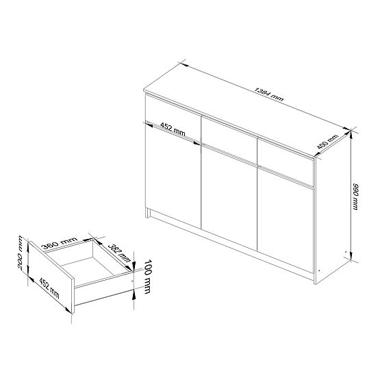 KOMODA K140 3D 3SZ CLP PK OLŠA