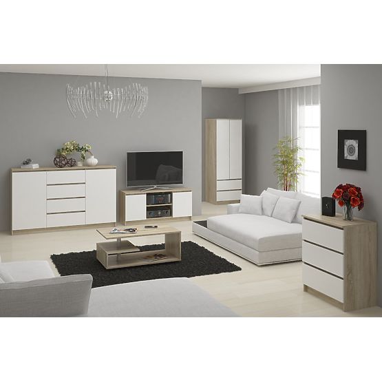 KOMODA K140 3D 3SZ CLP PK SONOMA / BELA