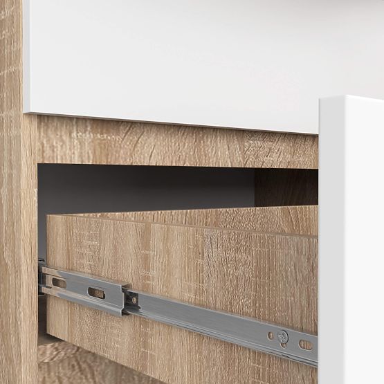 KOMODA K140 8SZ CLP PK SONOMA / BELA