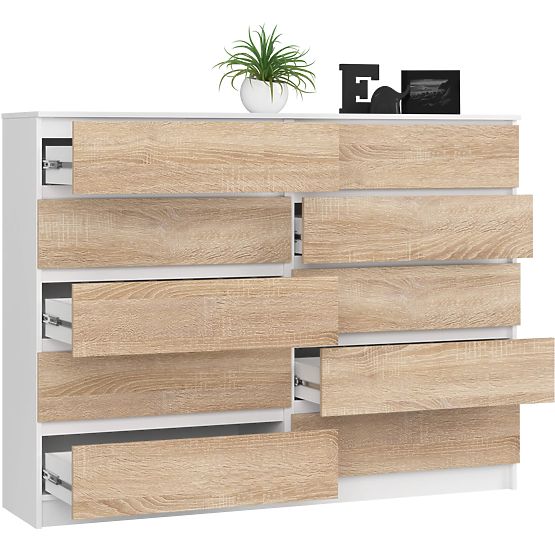 KOMODA K160 10SZ CLP PK BELA / SONOMA