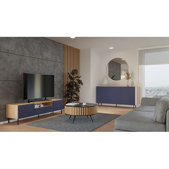 Komoda KAMA 3D SLIM ARISAN GRANÁT