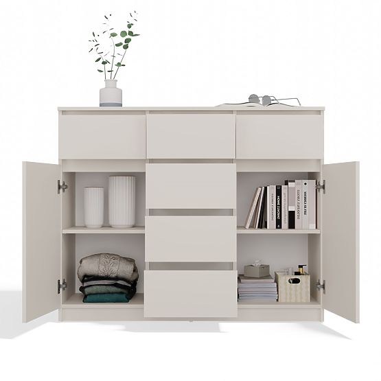 Komoda Malwa 2D6S KAŠMIR BEŽ