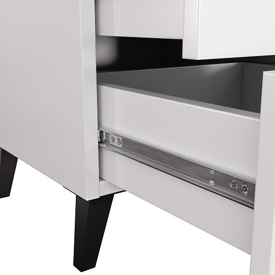 KOMODA MOBI K-03 BELA ČRNA