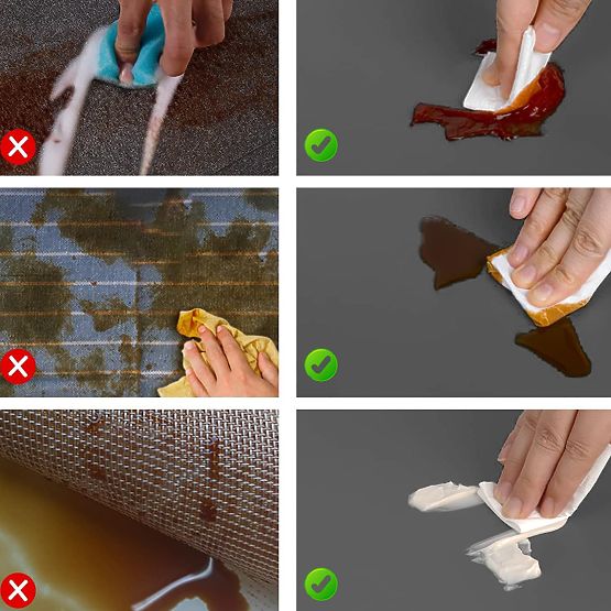 Komplet pogrinjkov za mizo TRIVAL GREY