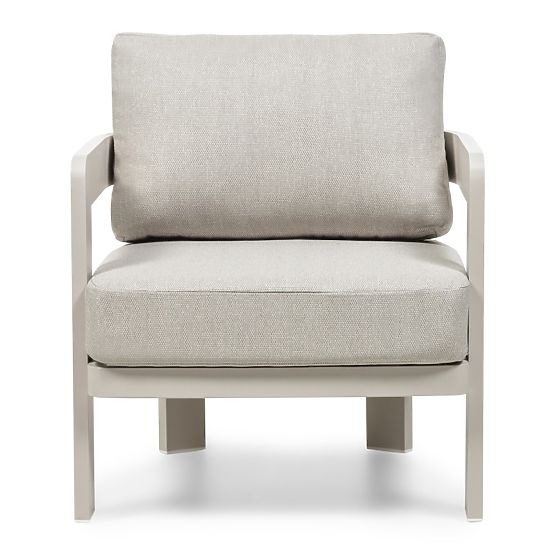 Komplet vrtnega pohištva Japori, aluminij, svetlo bež, zaobljen