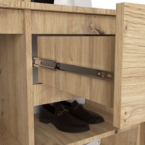 KOMPLET ZA PREDSOBO ENTRO PK HRAST ARTISAN