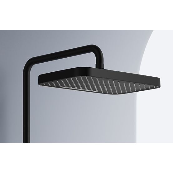 Komplet za prhanje REA Bari Črna