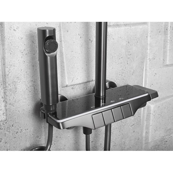 Komplet za prhanje REA Savio z LED zaslonom Titan