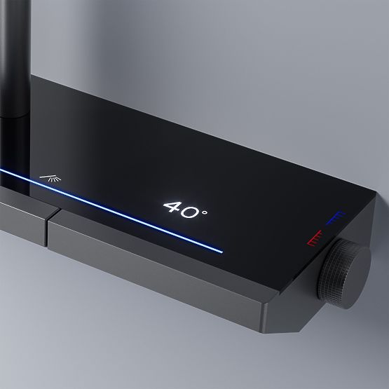 Komplet za prhanje s termostatom REA Pedro Titan